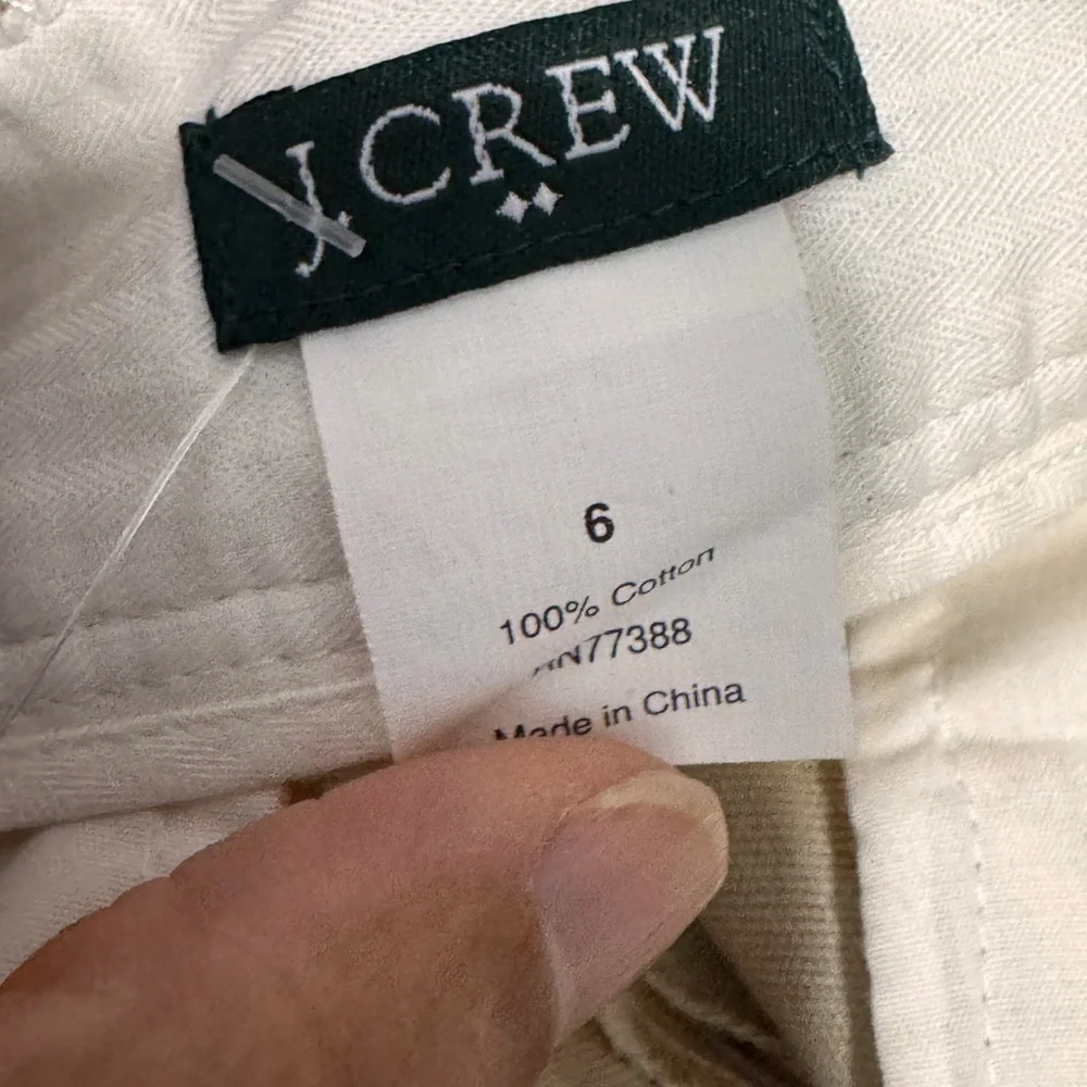 J. Crew Brown and Cream Shorts  size 6
